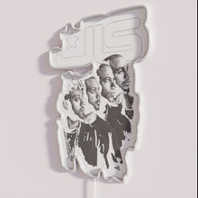 Charger l'image dans la galerie, Electric tour-inspired RGB LED neon sign with modern pop art style