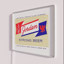 Charger l'image dans la galerie, Eye-catching neon beer bar decoration with vibrant Jordan Strong beer lights