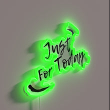 Charger l'image dans la galerie, Recovery Motivation Daily Reminder for Alcoholics in Colorful Neon Lighting
