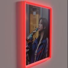 Charger l'image dans la galerie, Radiant Karina Kwon from aespa drama supernova RGB glow sign.