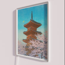 Charger l'image dans la galerie, Vintage Japanese Inspirational Wall Art Neon Sign Glow at Night