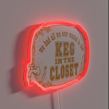 Charger l'image dans la galerie, Bar essentials in style with colorful neon home decor lighting.