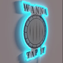 Charger l'image dans la galerie, Neon bar sign with bold, colorful text: Tap My Beer