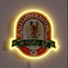 Charger l'image dans la galerie, Customizable Keith's RGB neon sign with adjustable color brightness options