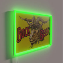 Charger l'image dans la galerie, Vintage brewery advertisement retro decor featuring defunct beer brand signage.