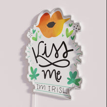 Charger l'image dans la galerie, Irish themed St. Patricks Day Neon Wall Decor Sign