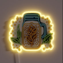 Charger l'image dans la galerie, Neon Sign for Home Brewed Kombucha Bar and Craft Fridge
