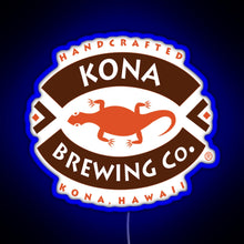 Charger l'image dans la galerie, Kona Brewing RGB neon sign blue
