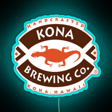 Charger l'image dans la galerie, Kona Brewing RGB neon sign lightblue