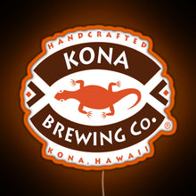 Charger l'image dans la galerie, Kona Brewing RGB neon sign orange