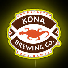 Charger l'image dans la galerie, Kona Brewing RGB neon sign yellow