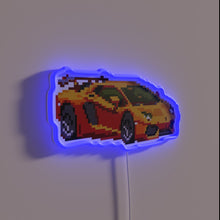 Charger l'image dans la galerie, High-Intensity Lamborghini Inspired LED Neon Sign with Color Changing Technology