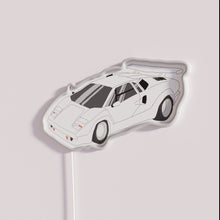 Charger l'image dans la galerie, Neon Lamborghini Countach Retro Car Theme Wall Decor Lighting Sign