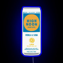 Charger l'image dans la galerie, Lemon High Noon RGB neon sign blue