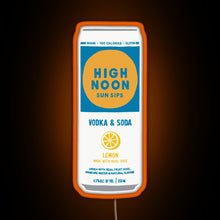Charger l'image dans la galerie, Lemon High Noon RGB neon sign orange