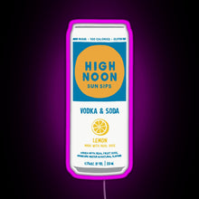 Charger l'image dans la galerie, Lemon High Noon RGB neon sign  pink