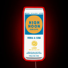 Charger l'image dans la galerie, Lemon High Noon RGB neon sign red
