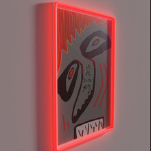 Charger l'image dans la galerie, Add vibrant ambiance with colorful let the music play sign.