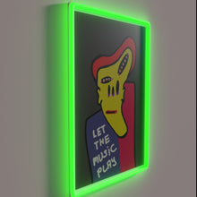 Charger l'image dans la galerie, Add vibrant energy with this fun music-inspired LED neon sign.