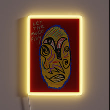 Charger l'image dans la galerie, Vibrant RGB LED neon sign for music lovers and partygoers.