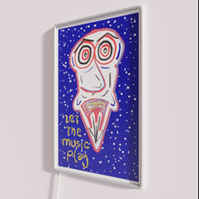 Charger l'image dans la galerie, Vibrant RGB neon music decor sign for modern home spaces.