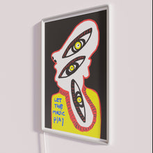Charger l'image dans la galerie, Glowing Neon Music Wall Art Sign with RGB Color Changing
