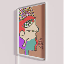 Charger l'image dans la galerie, Vibrant RGB LED neon music sign with retro nightlife ambiance