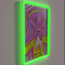 Charger l'image dans la galerie, RGB neon wall art, let live music fill your space.