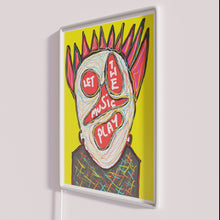 Charger l'image dans la galerie, Let the Music Play Bold Color Changing Neon Wall Sign