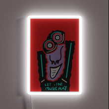 Charger l'image dans la galerie, Vibrant Neon Sign with Color-Changing LEDs Creates Music Inspired Ambiance
