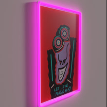Charger l'image dans la galerie, Let the Music Play Vibrant RGB LED Neon Wall Sign