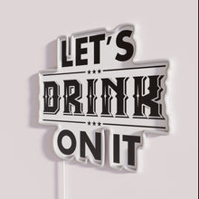 Charger l'image dans la galerie, Eye-catching RGB neon bar sign for home or office party decoration.