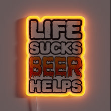 Charger l'image dans la galerie, Add humor to your space with this beer quote sign