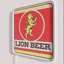 Charger l'image dans la galerie, RGB LED neon beer coaster decorative wall sign bar accessory