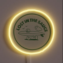 Charger l'image dans la galerie, Vibrant RGB lighting for your favorite phrases or logos indoors