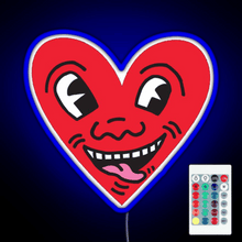 Charger l'image dans la galerie, Love Heart RGB neon sign remote
