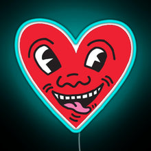 Charger l'image dans la galerie, Love Heart RGB neon sign lightblue