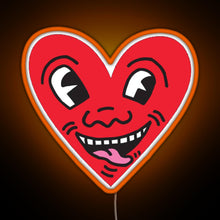 Charger l'image dans la galerie, Love Heart RGB neon sign orange