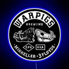 Charger l'image dans la galerie, Mad Head brewing RGB neon sign blue