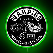 Charger l'image dans la galerie, Mad Head brewing RGB neon sign green