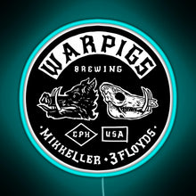 Charger l'image dans la galerie, Mad Head brewing RGB neon sign lightblue