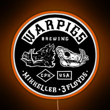 Charger l'image dans la galerie, Mad Head brewing RGB neon sign orange