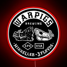 Charger l'image dans la galerie, Mad Head brewing RGB neon sign red