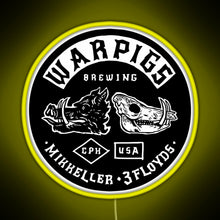 Charger l'image dans la galerie, Mad Head brewing RGB neon sign yellow