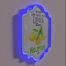 Charger l'image dans la galerie, Add Vibrant Mojito Bar Elegance with Bright LED Sign Lighting