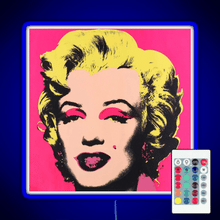 Charger l'image dans la galerie, Marilyn RGB neon sign remote