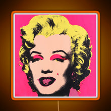 Charger l'image dans la galerie, Marilyn RGB neon sign orange