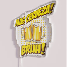 Charger l'image dans la galerie, Neon beer bar decorations for home and brewery enthusiasts lighting.