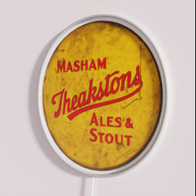 Charger l'image dans la galerie, RGB Neon Triangle Sign Advertising Masham's Theakston's Legendary English Beer Brand