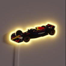 Charger l'image dans la galerie, Max Verstappen Red Bull F1 neon sign — racing energy on your wall.